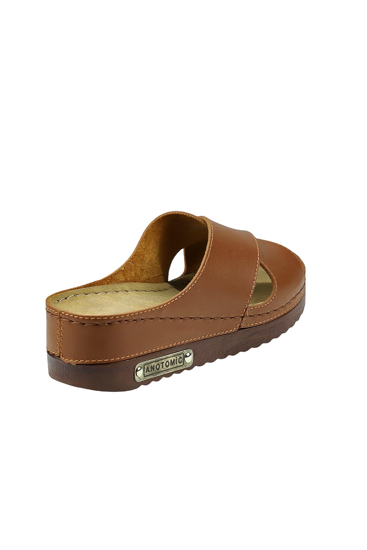 Lina Kadın Anatomik Ortopedik Konfor Modeli Terlik Hafif Şık Topuklu Günlük Dışarı Ev İçi Terliği