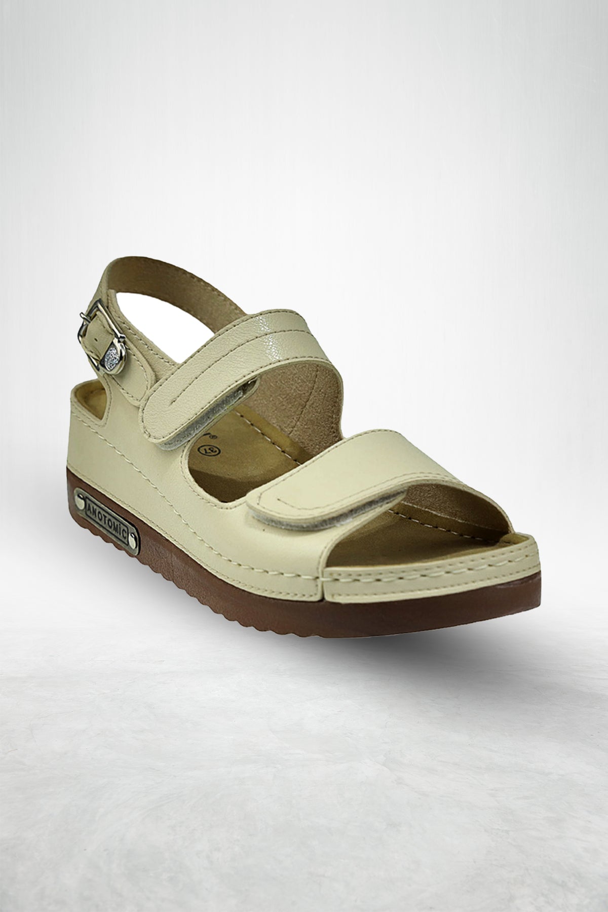 Arini Günlük Çift Cırt Cırtlı Anatomik Ortopedik Taban Kadın Outdoor Yürüyüş Sandalet