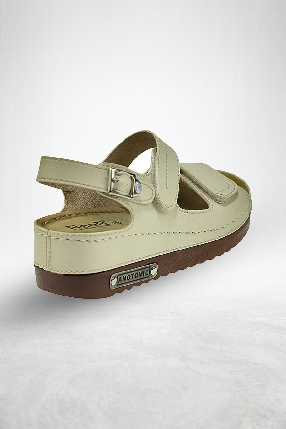 Arini Günlük Çift Cırt Cırtlı Anatomik Ortopedik Taban Kadın Outdoor Yürüyüş Sandalet