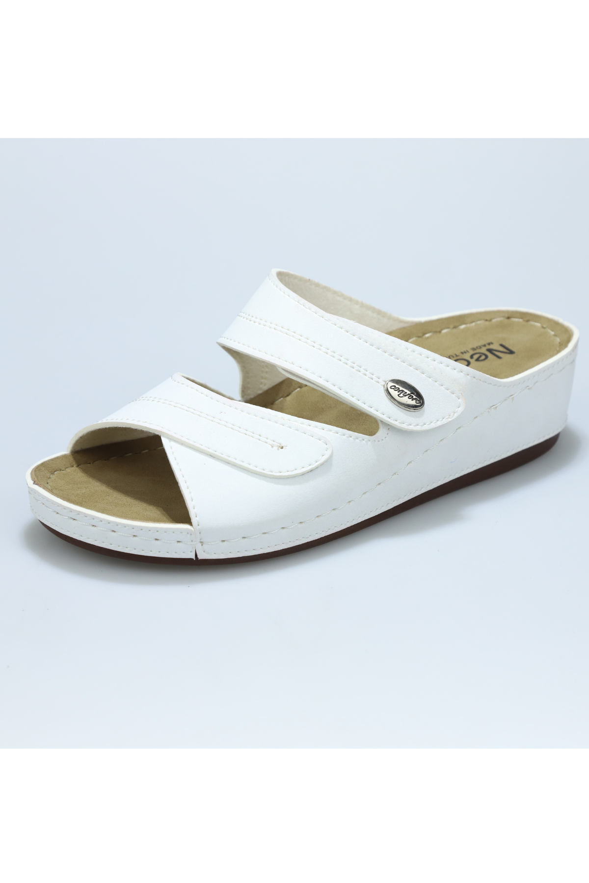 Depi Kadın Ortopedik Yumuşak Taban Günlük Terlik Şık Taşlı Misafir Genç Anne Dışarı &amp; Ev Terliği