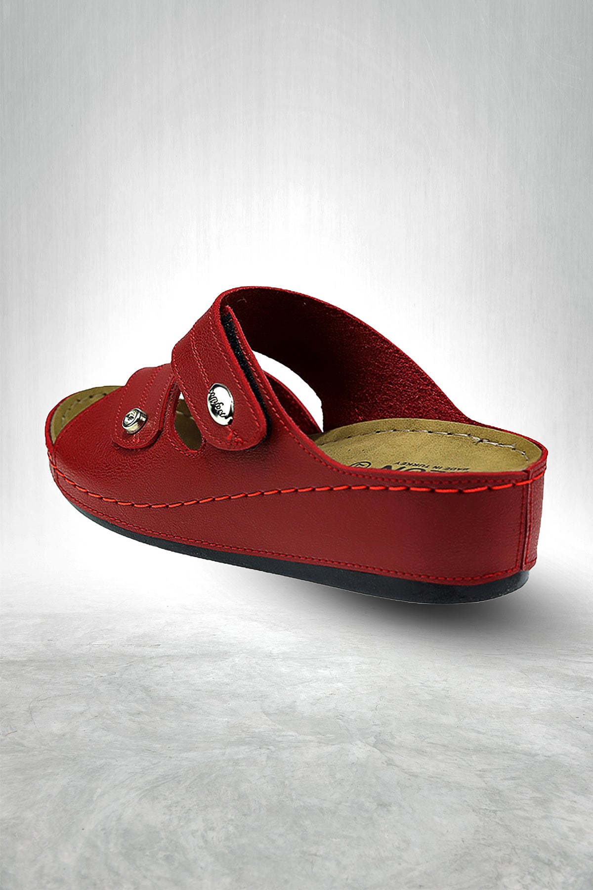 Depi Kadın Ortopedik Yumuşak Taban Günlük Terlik Şık Taşlı Misafir Genç Anne Dışarı &amp; Ev Terliği