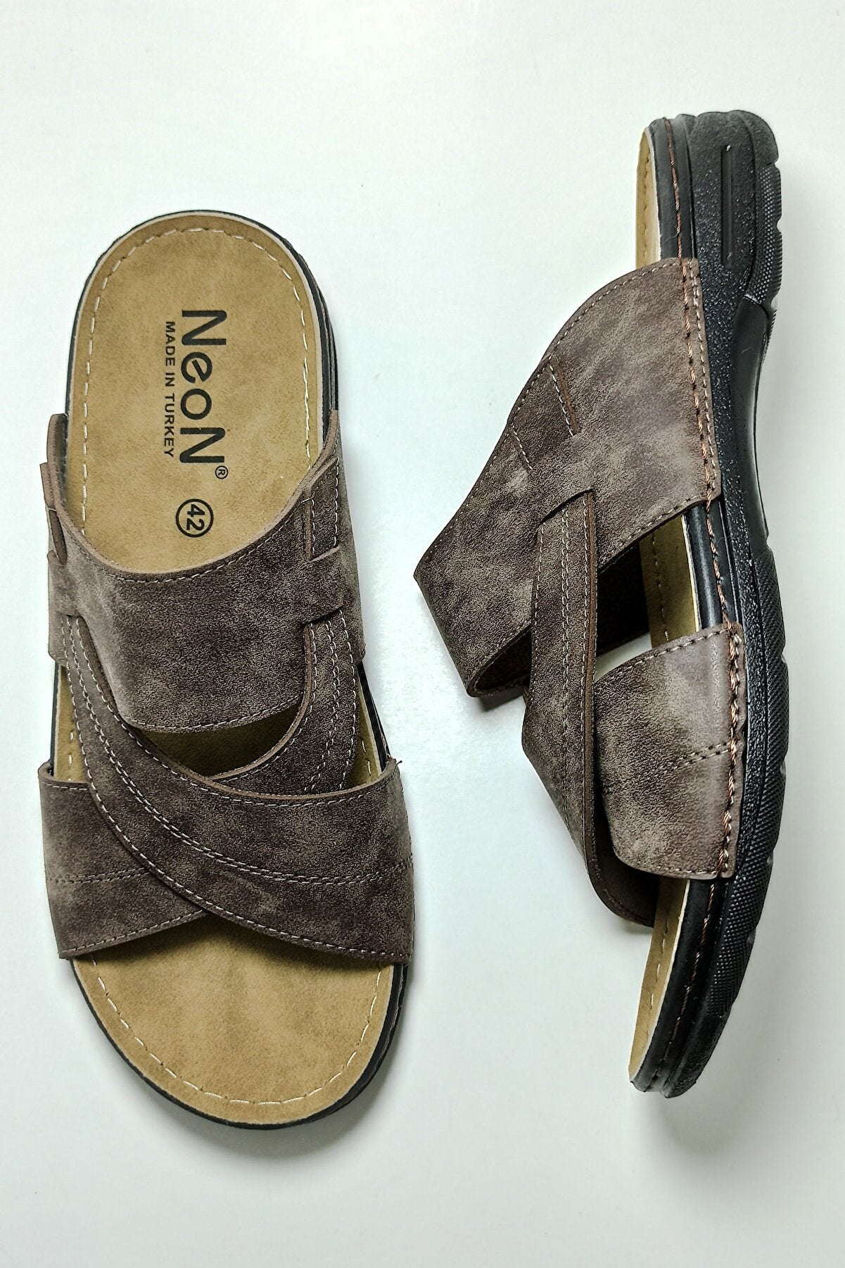 Neon Ayakkabı Erkek Günlük Anatomik Ortopedik Günlük Baba Dışarı Ev Terliği 