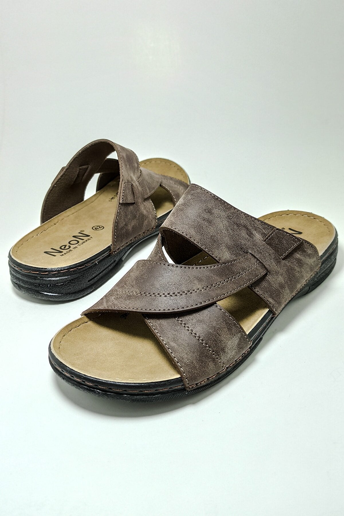 Neon Ayakkabı Erkek Günlük Anatomik Ortopedik Günlük Baba Dışarı Ev Terliği 