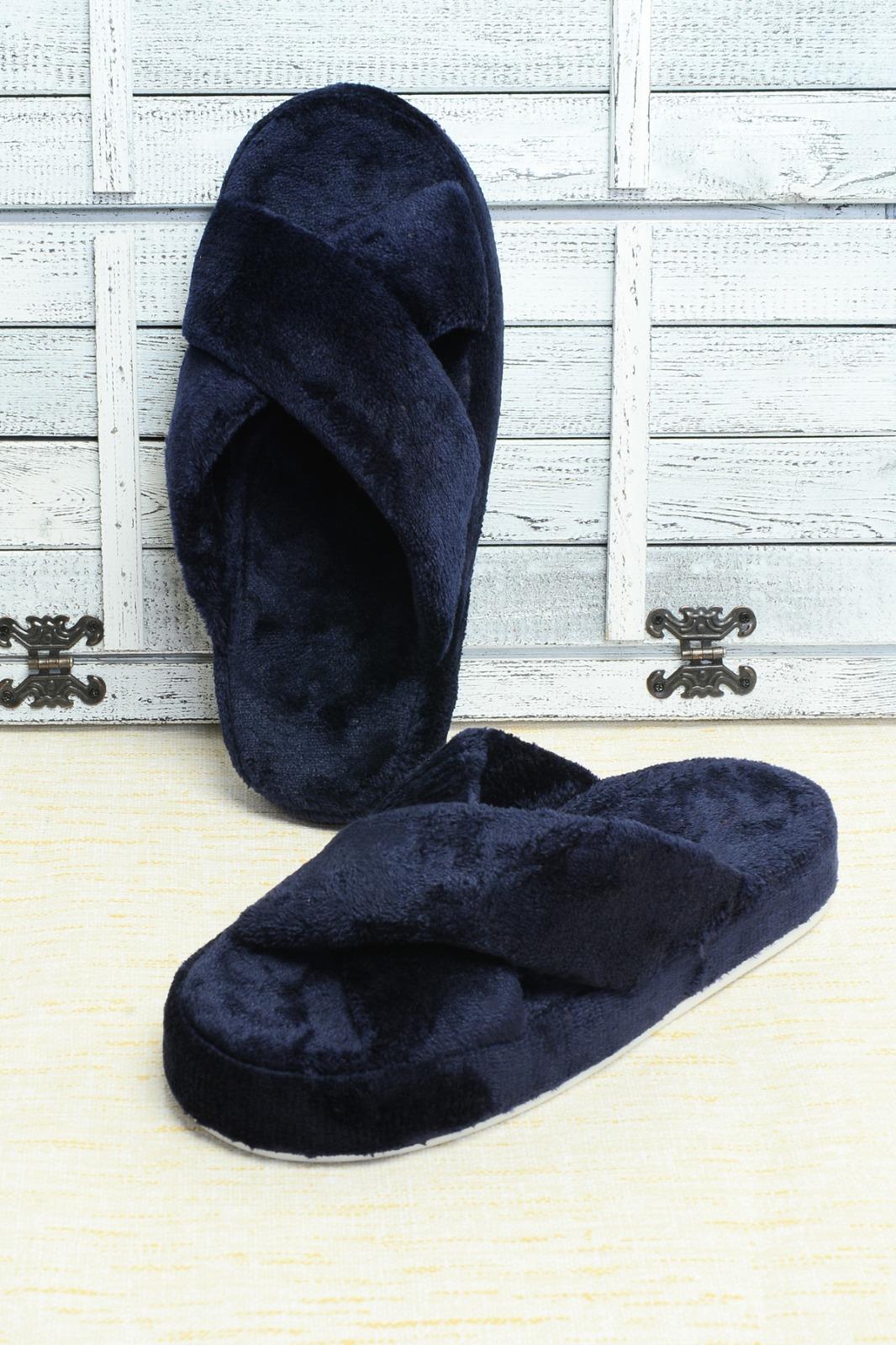 Neon Ayakkabı Unisex Çapraz Peluş Terlik İthal Velsoft Kumaş Sessiz Eva Taban Misafir Ev Terliği