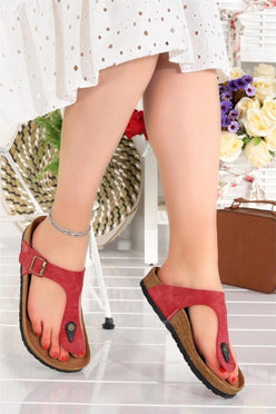 Unisex Ortopedik Taban Şık Konforlu Parmak Arası Sahil Tatil Yazlık Plaj Ev Dışarı Terliği