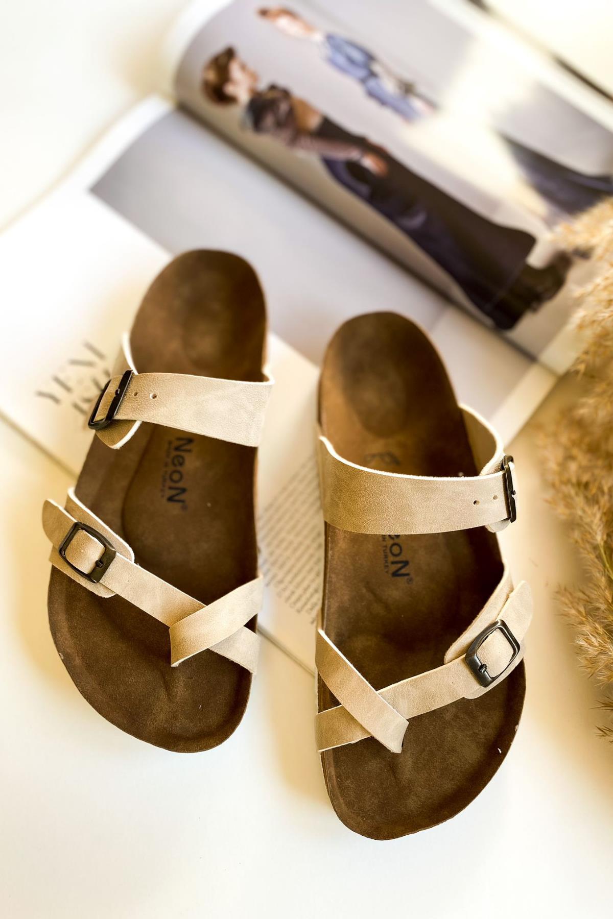 Unisex Şık Konforlu Taban Mayari Parmak Arası Günlük Sahil Plaj Dışarı Ev Terliği