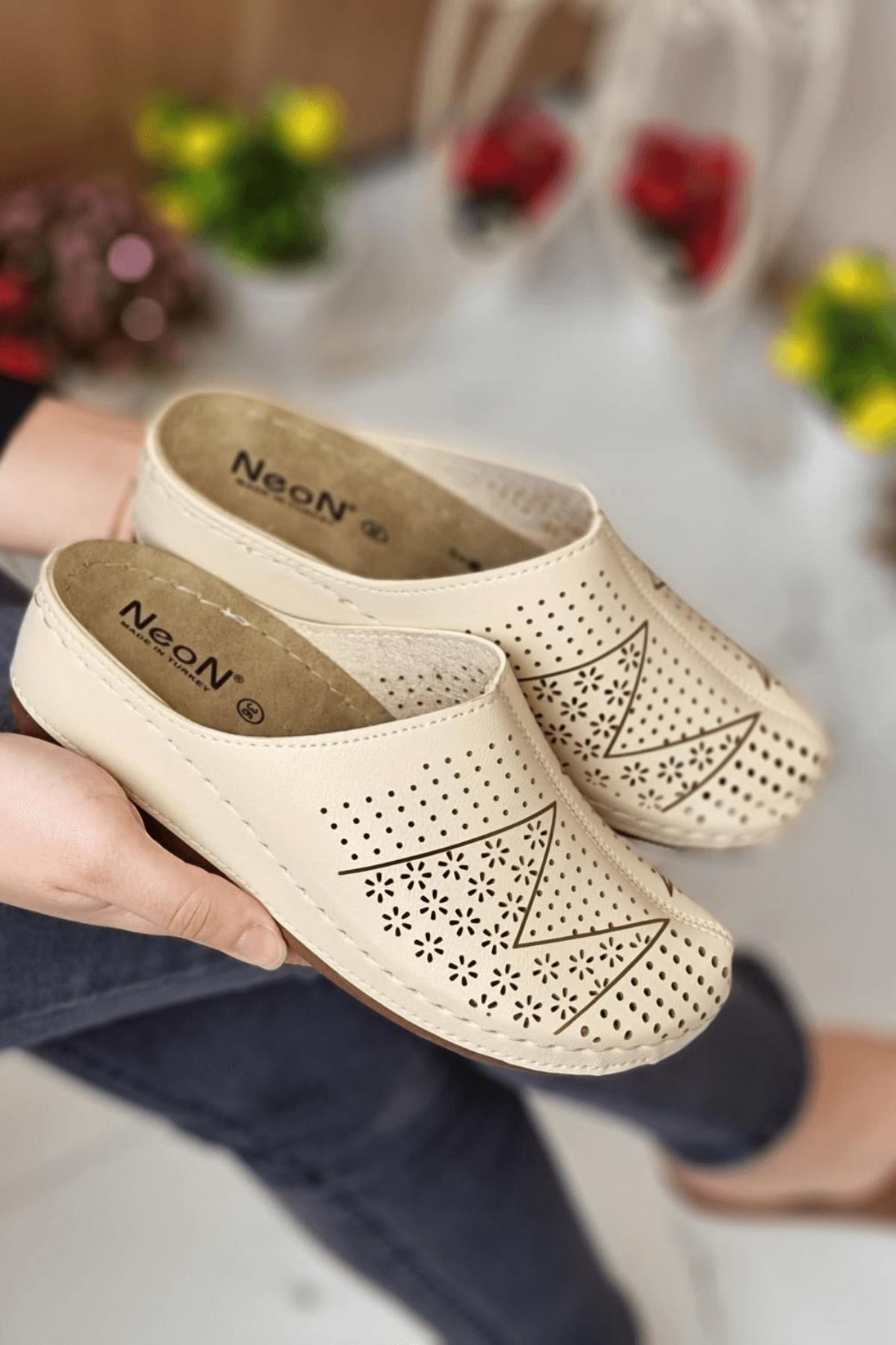 Liza Kadın Sabo Medikal Doktor Hemşire Hastane Tam Ortopedik Önü Kapalı Ev Dışarı Terlik