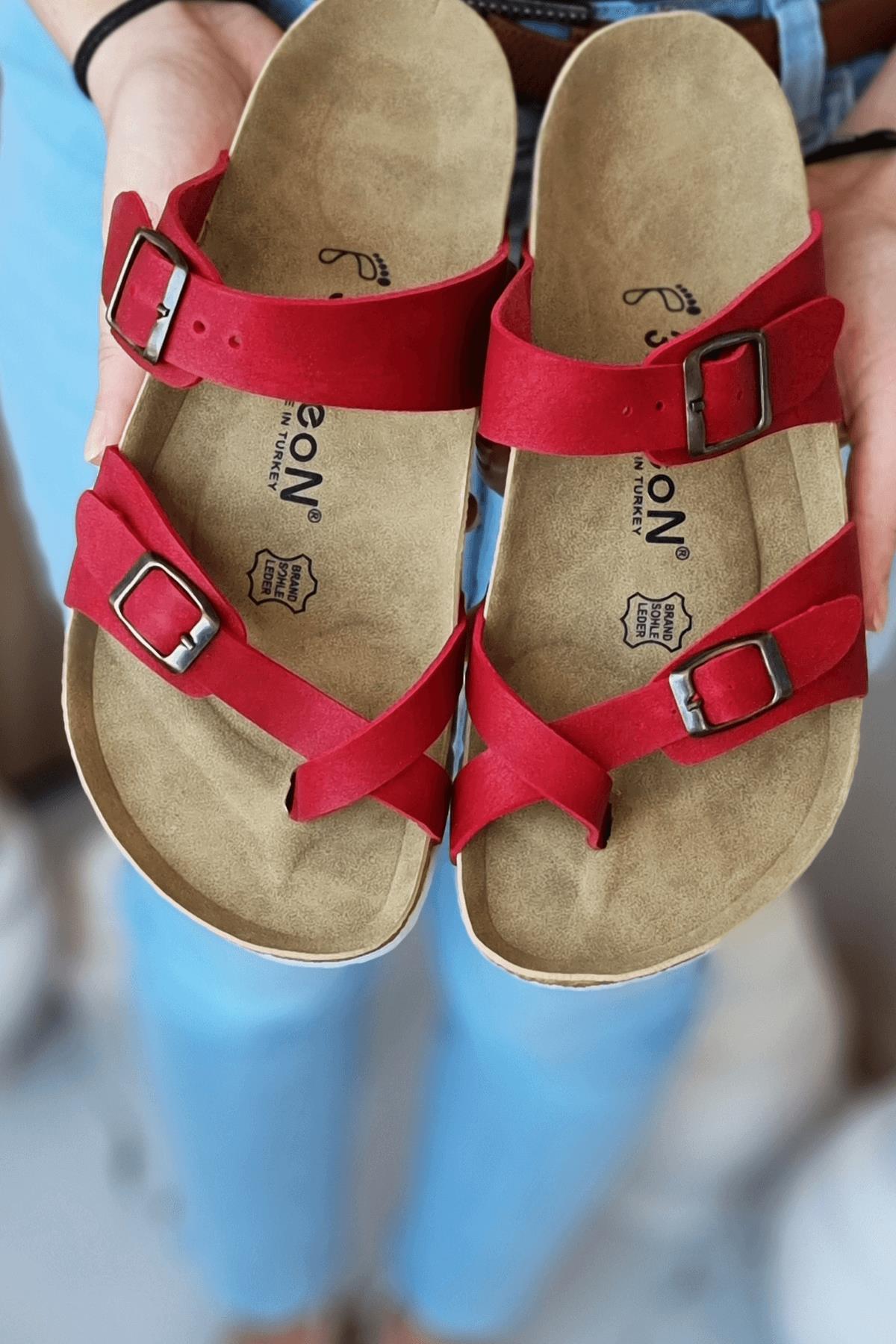 Unisex Şık Konforlu Taban Mayari Parmak Arası Günlük Sahil Plaj Dışarı Ev Terliği