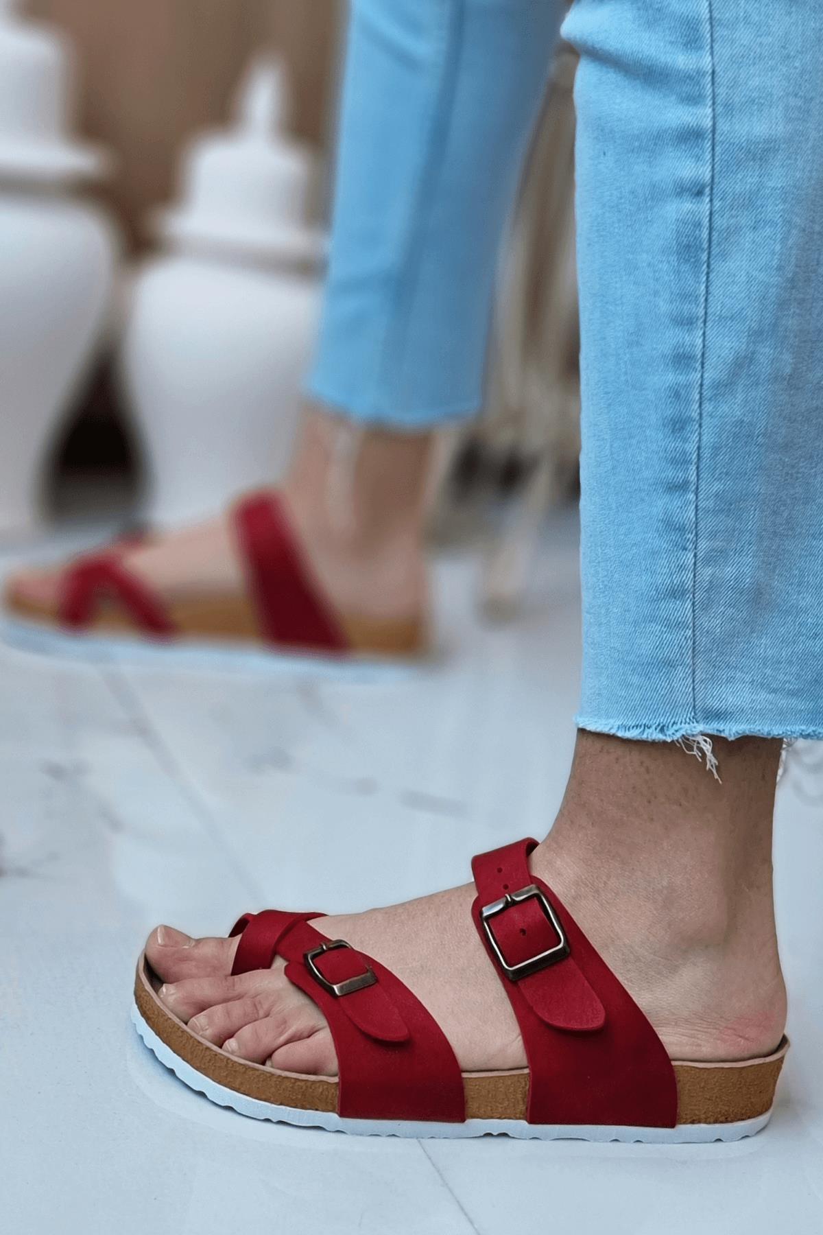 Unisex Şık Konforlu Taban Mayari Parmak Arası Günlük Sahil Plaj Dışarı Ev Terliği