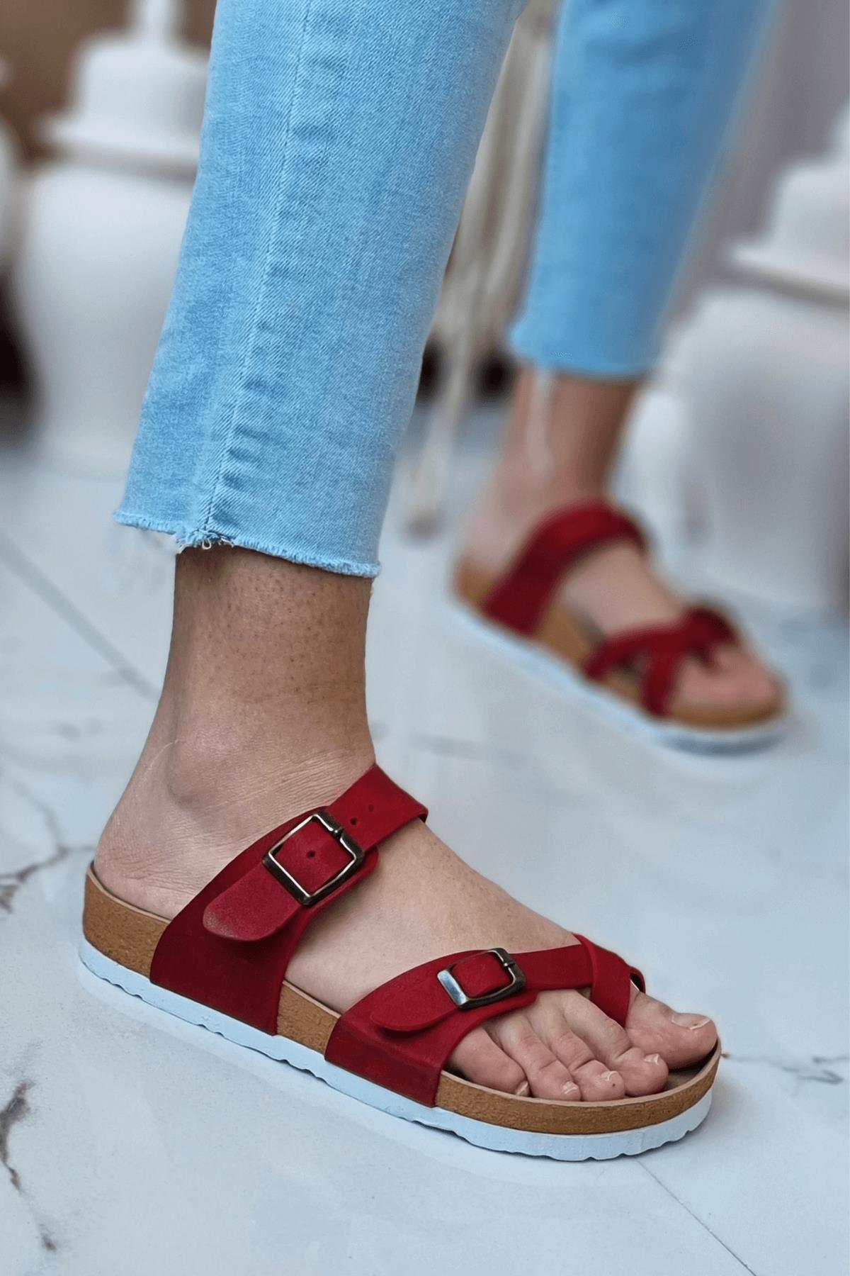 Unisex Şık Konforlu Taban Mayari Parmak Arası Günlük Sahil Plaj Dışarı Ev Terliği