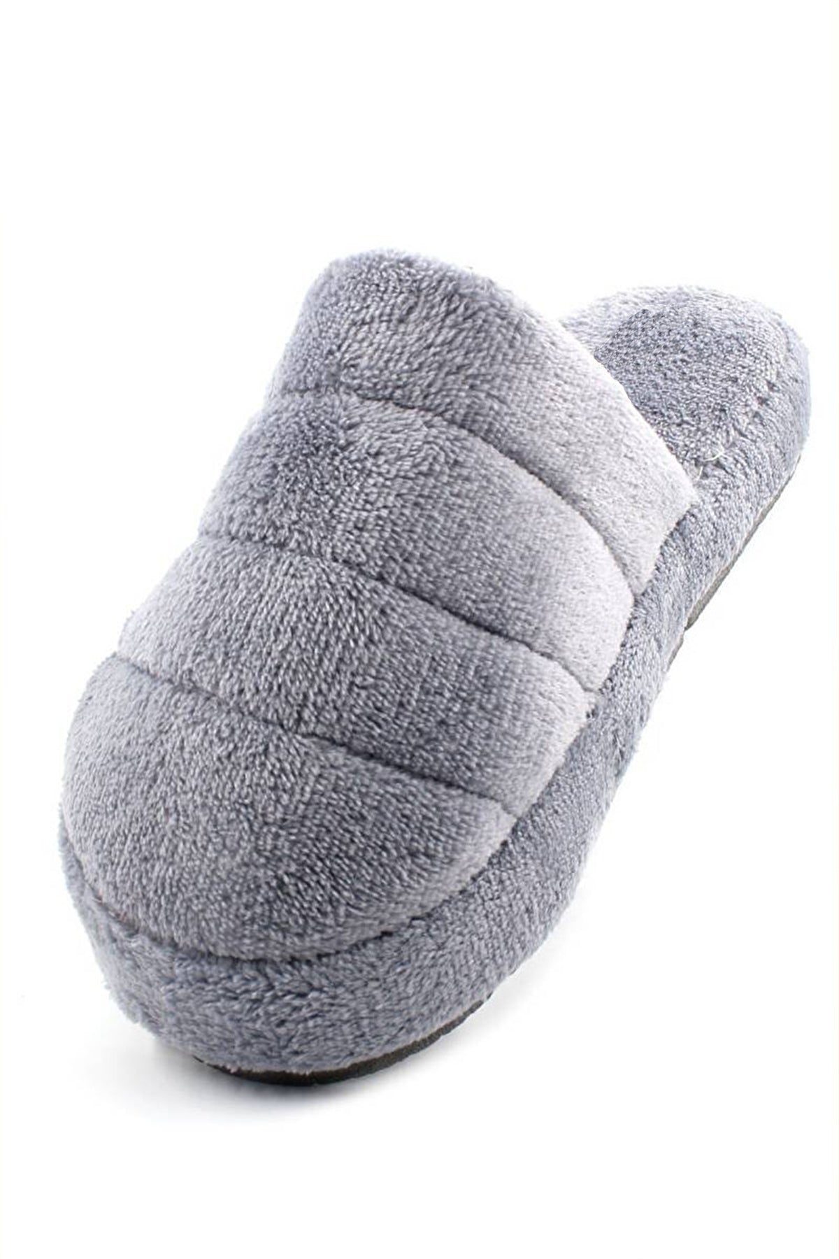 Unisex Önü Kapalı Peluş Bohça Damat Gelin Çeyiz Terlik Sessiz Eva Taban Misafir Ev Terliği